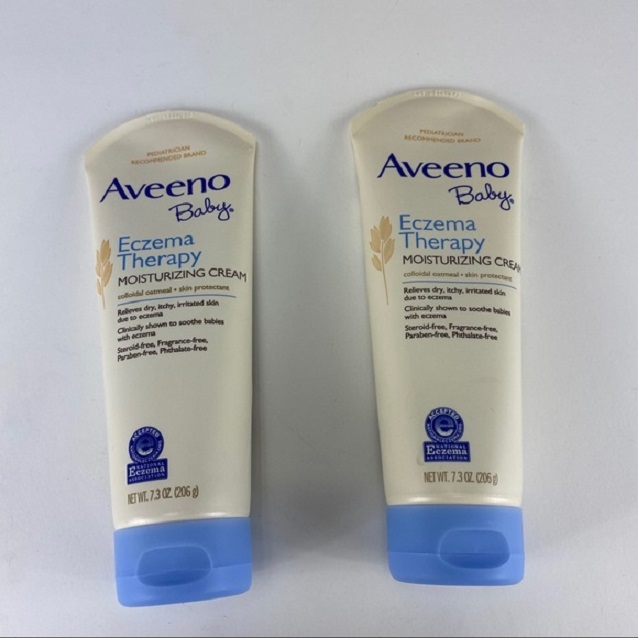 Kem bôi đặc trị chàm cho bé Aveeno Baby Eczema Therapy Moisturizing Cream