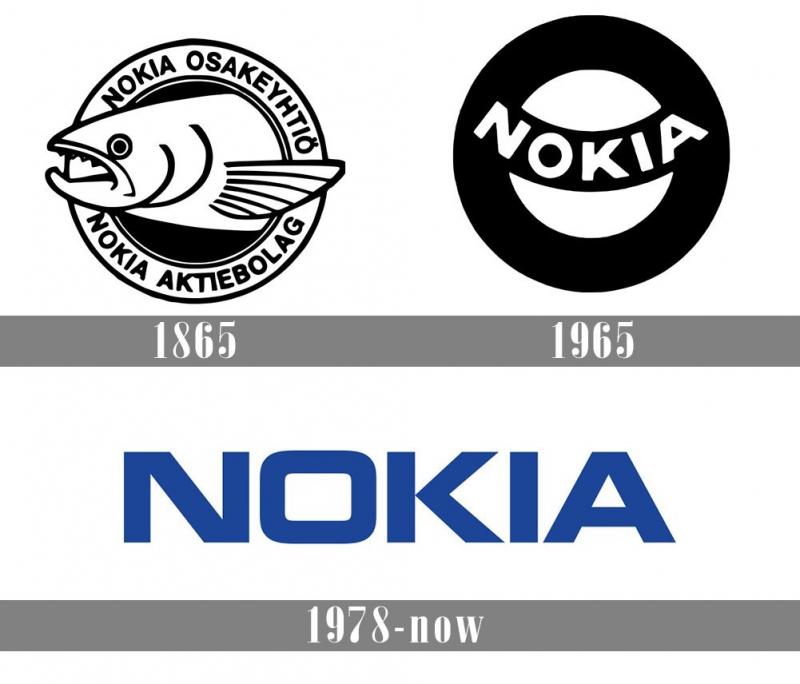 nokia-622080 Lịch sử phát triển logo Nokia