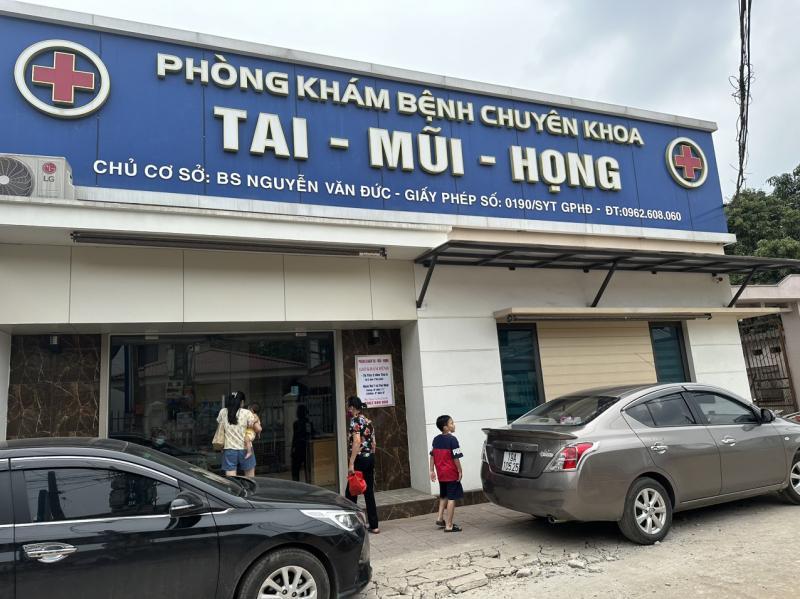 Phòng khám Tai Mũi Họng Bác sĩ Đức Đạt